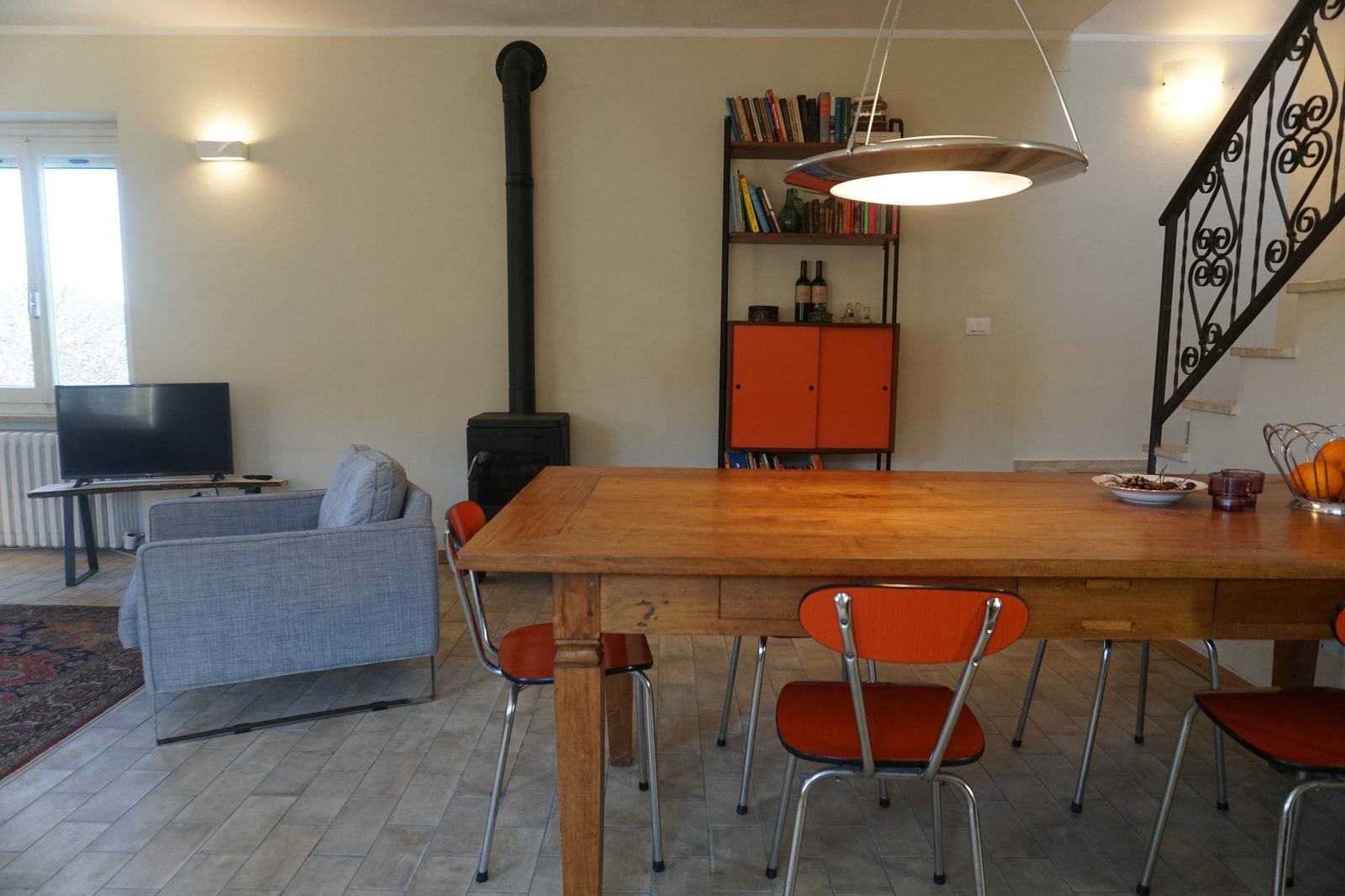 Living and dining room